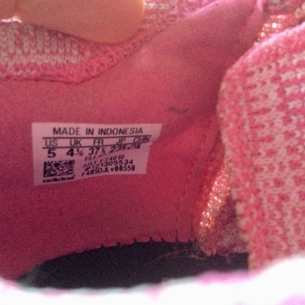 ADIDAS PUREBOOST GO PUREBOOST PINK WHITE - Picture 8 of 8
